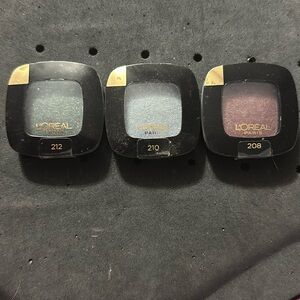 L’Oréal eyeshadow lot of 3